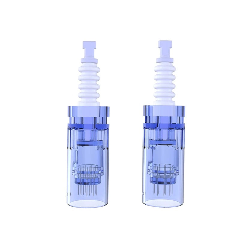 12-Pin Microneedle Replacement Cartridges – 10 Pack for Dr. Pen A6
