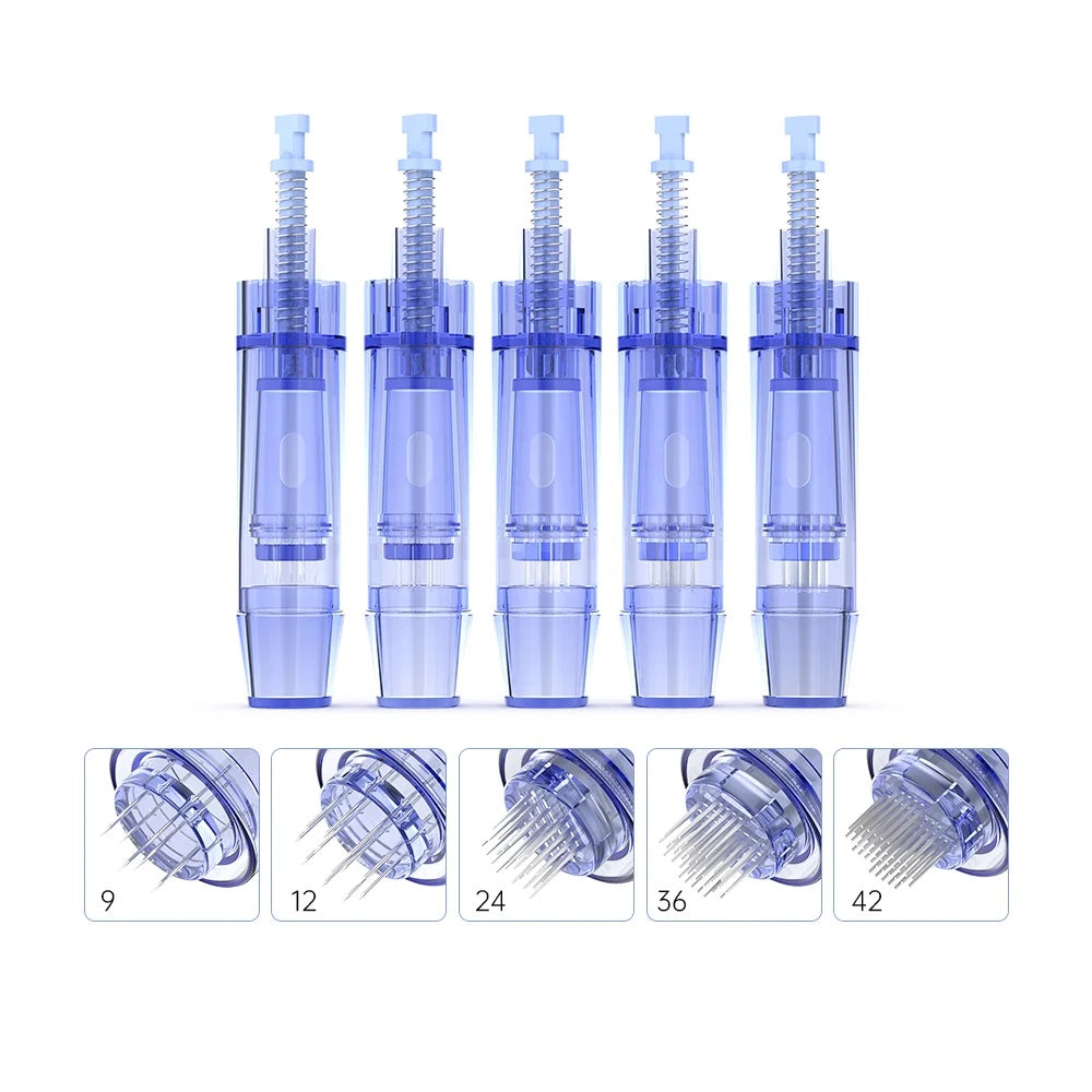 9-Pin Microneedle Replacement Cartridges – 10-Pack for Dr. Pen A1