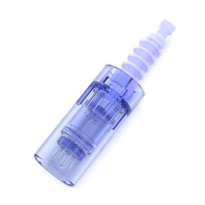 12-Pin Microneedle Replacement Cartridges – 10 Pack for Dr. Pen A6