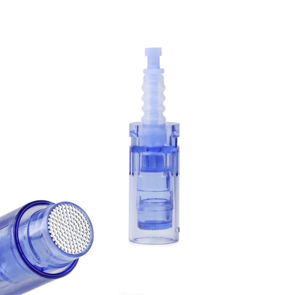Round Nano Microneedle Replacement Cartridges – 10 Pack for Dr. Pen A6