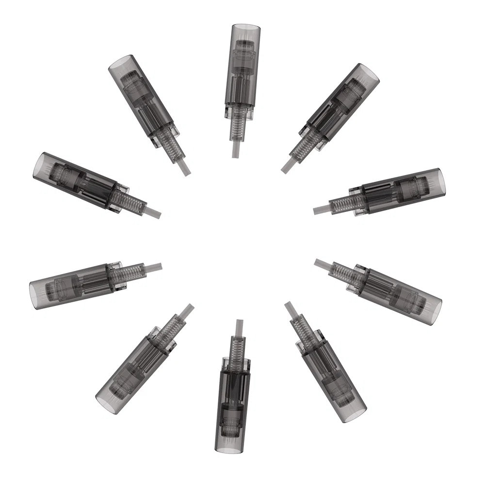 12-Pin Microneedle Replacement Cartridges – 10 Pack for Dr. Pen A7