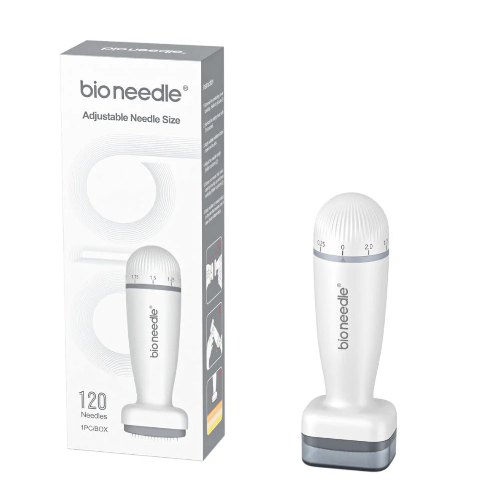 Bio Needle 120-Pin Adjustable Microneedling Tool