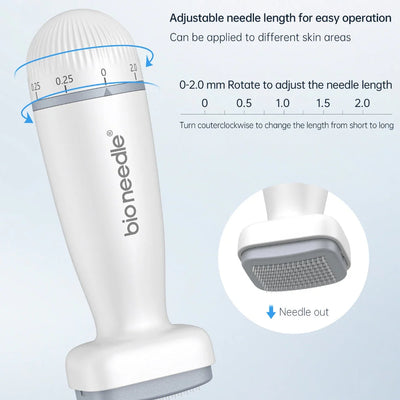 Bio Needle 120-Pin Adjustable Microneedling Tool