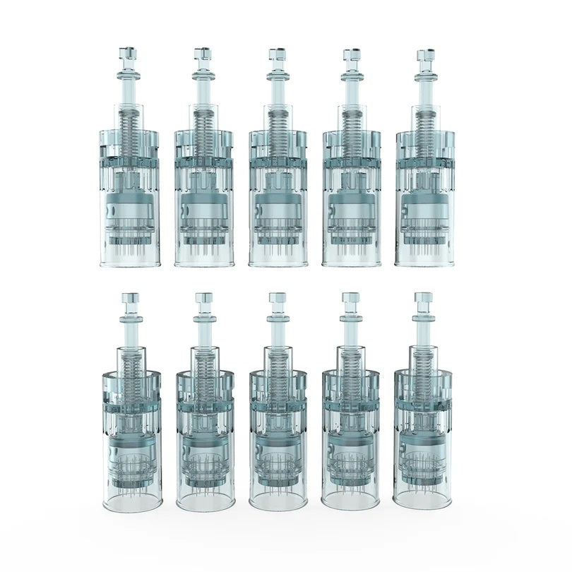 11-Pin Microneedle Replacement Cartridges – 10 Pack for Dr. Pen M8 / M7S